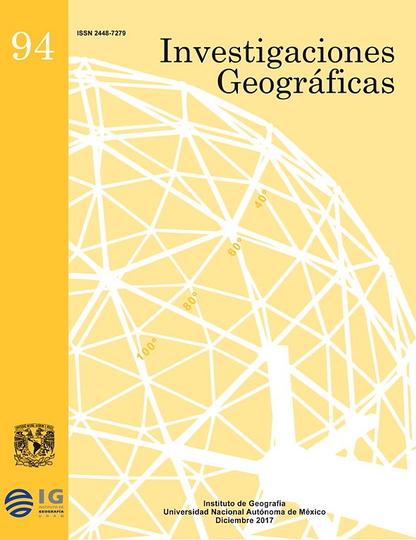 Go to journal home page - Investigaciones Geográficas, Boletín del Instituto de Geografía